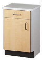 Bedside Cabinet with Molded Top